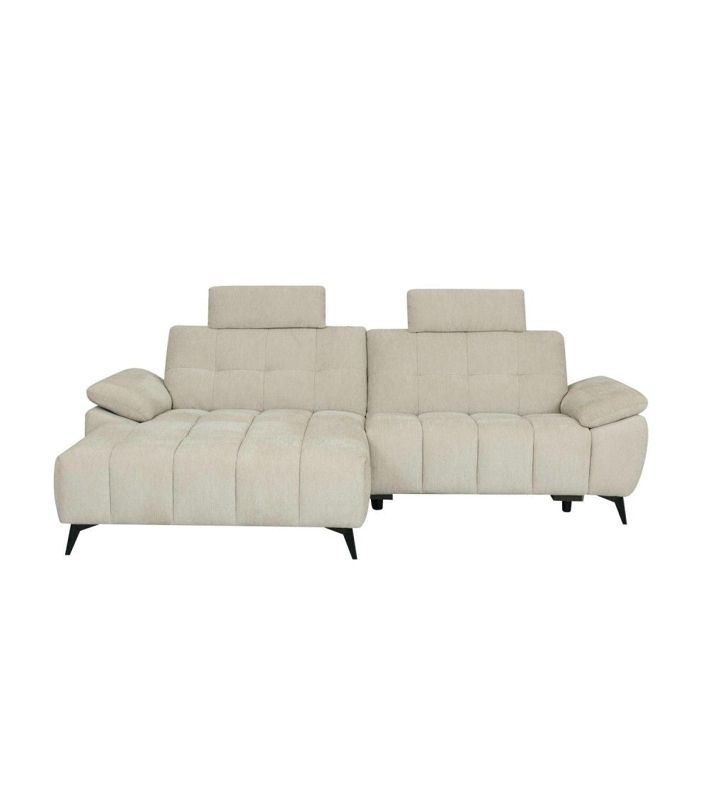 FURNHOUSE - Colorado tungu sófi - vinstri - tau - beige - sérpöntun (3-4vikur)