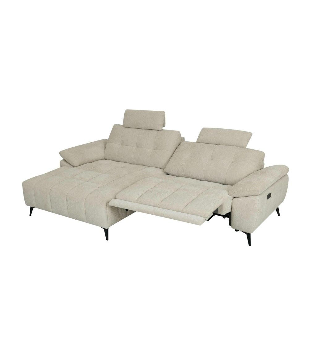 FURNHOUSE - Colorado tungu sófi - vinstri - tau - beige - sérpöntun (3-4vikur)