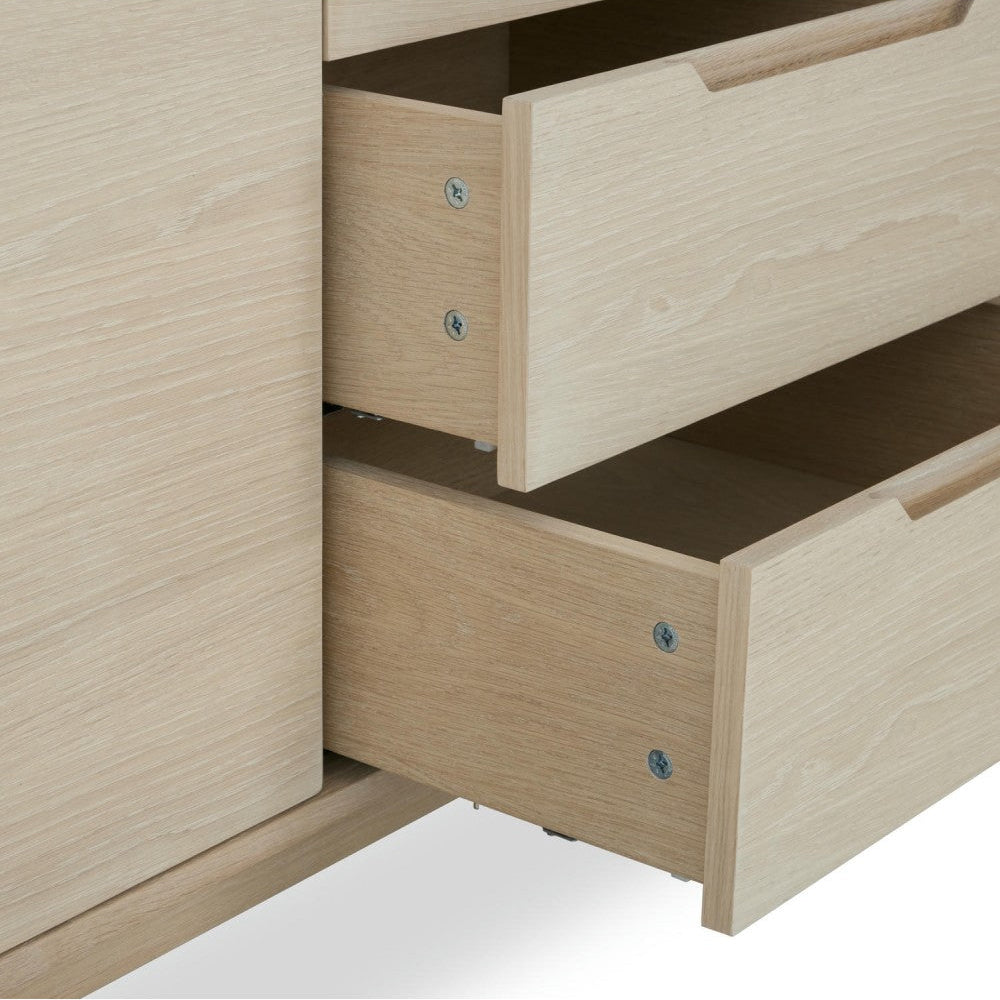 FURNHOUSE - Kerteminde  skenkur 213 cm. -  sérpöntun (4-6 vikur)