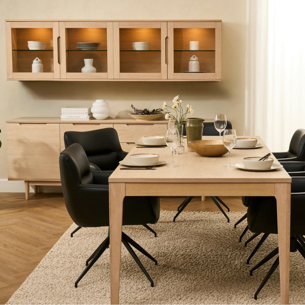 FURNHOUSE - Kerteminde  skenkur 213 cm. -  sérpöntun (4-6 vikur)
