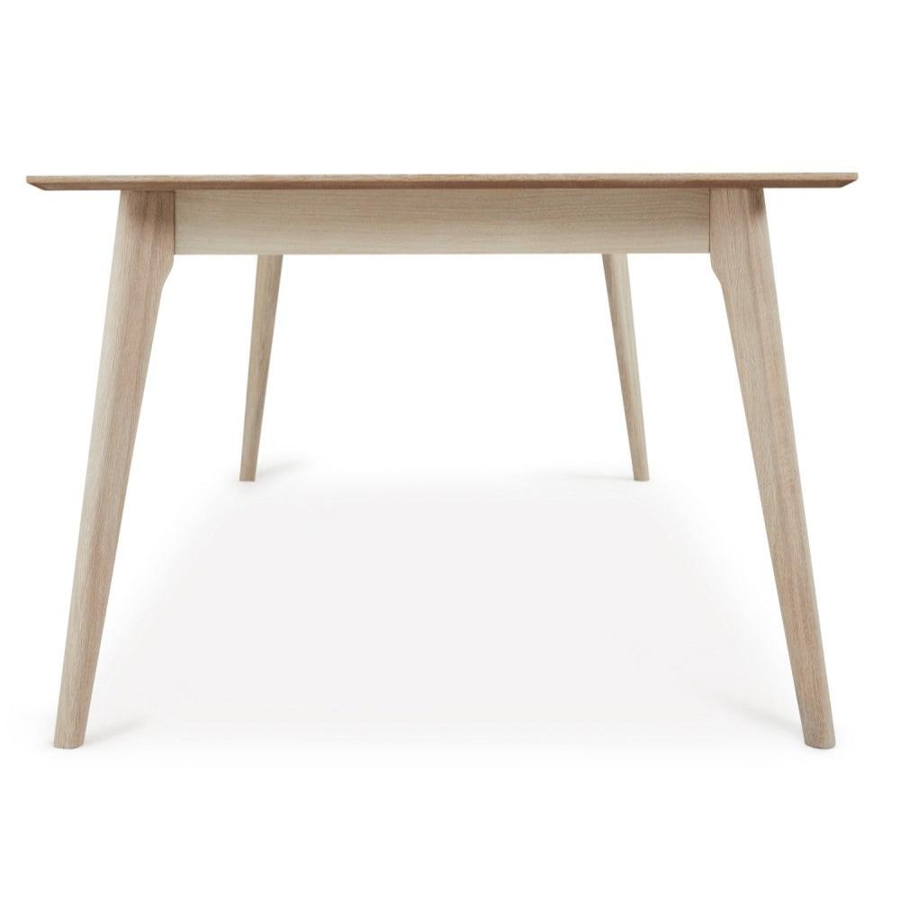 FURNHOUSE - Porto borðstofuborð 170/270x95cm. stækkanlegt - hvíttuð eik - sérpöntun (3-4vikur)