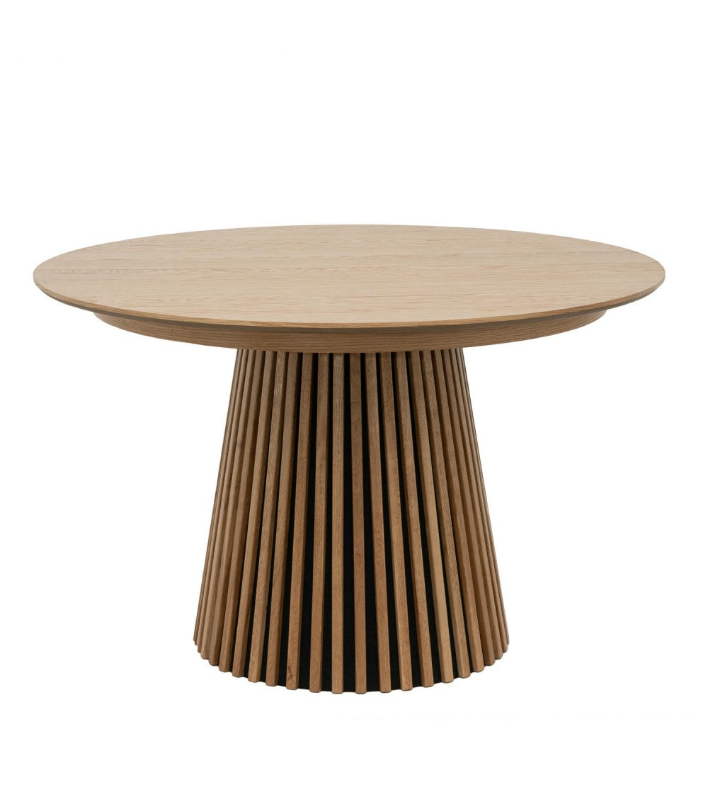 FURNHOUSE - Svendborg borðstofuborð - eik - Ø120 cm. Sérpöntun (3-4 vikur)