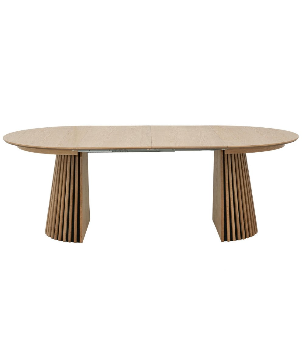FURNHOUSE - Svendborg borðstofuborð - eik - Ø120 cm. Sérpöntun (3-4 vikur)