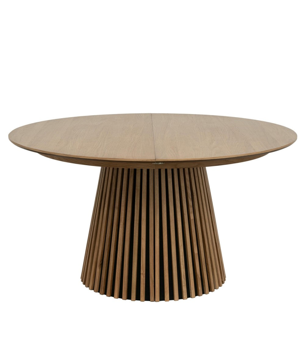 FURNHOUSE - Svendborg borðstofuborð - eik - Ø140 cm. Sérpöntun (3-4 vikur)
