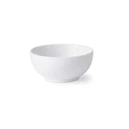 Royal Copenhagen -White Fluted Plain - skál 10cm. 24cl.