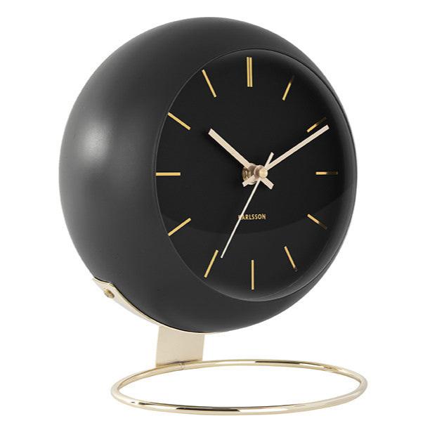 Karlson - Table Clock Globe - borð klukka