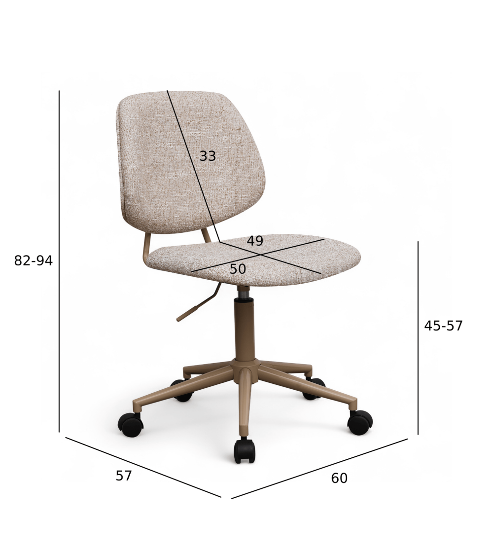 FURNHOUSE - Alto stóll - Beige -  Sérpöntun (5-6 vikur)