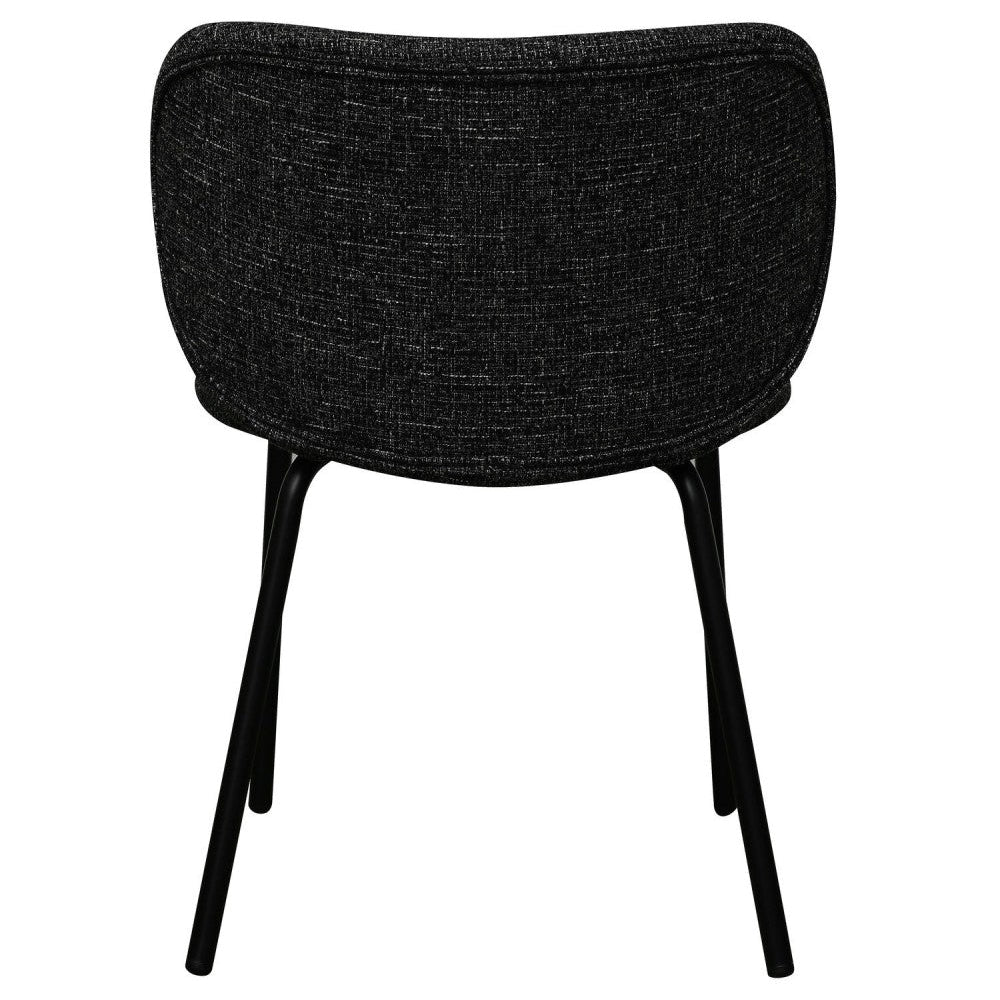 FURNHOUSE - Nanna stóll - Svartur -  Sérpöntun (5-6 vikur)