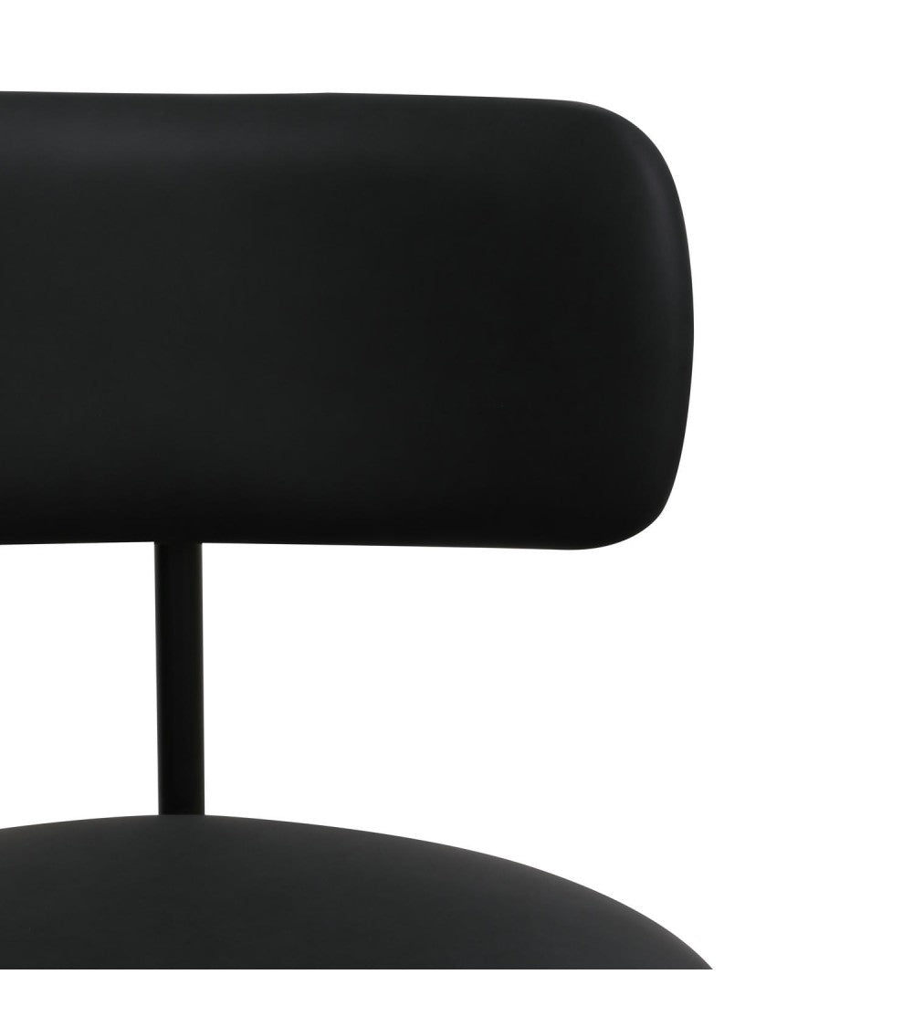 FURNHOUSE - Roxy stóll - Svartur -  Sérpöntun (5-6 vikur)