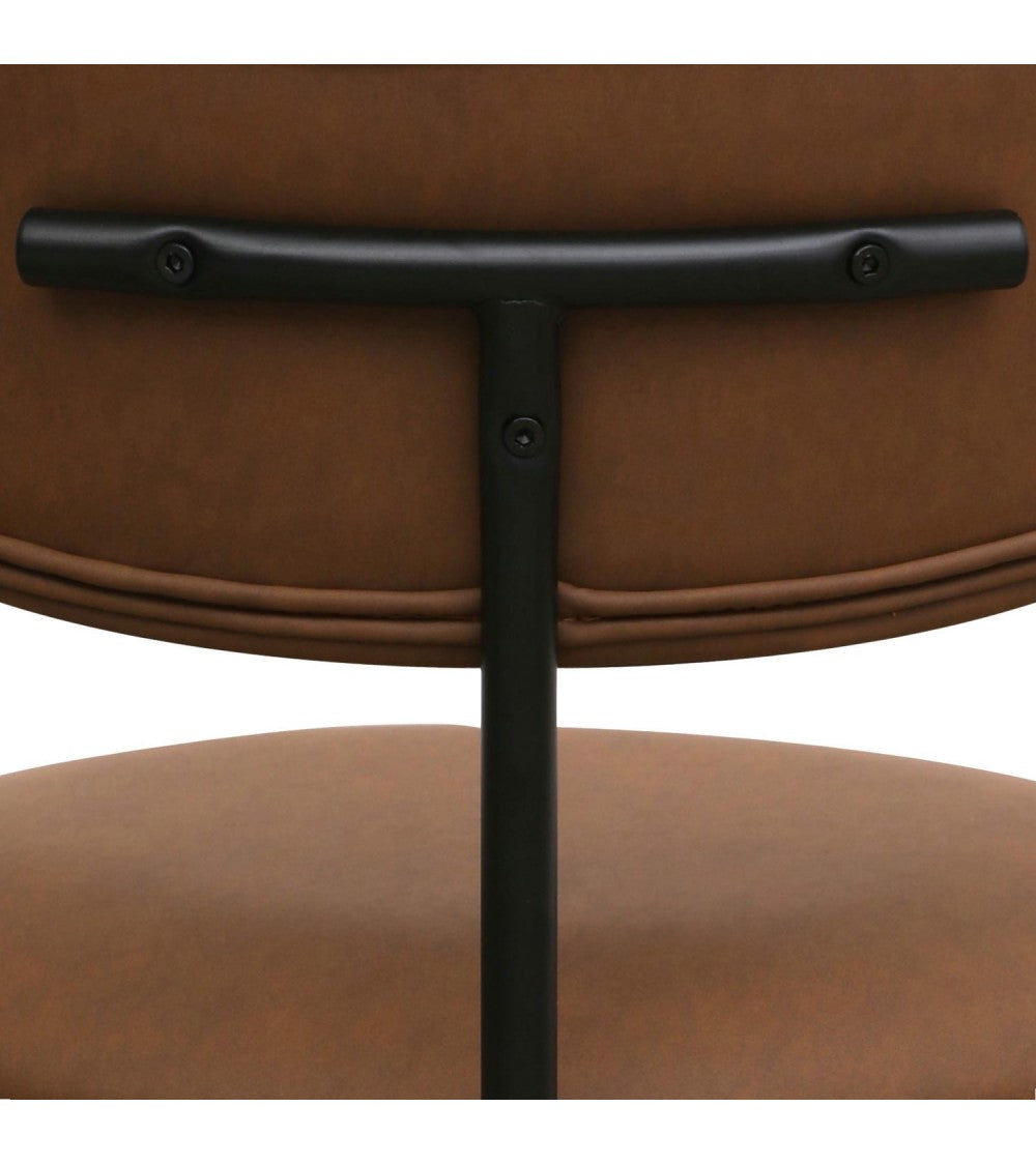 FURNHOUSE - Roxy stóll - Brúnn -  Sérpöntun (5-6 vikur)