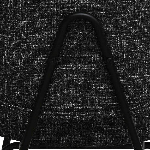 FURNHOUSE - Sofia stóll m. örmum- Svartur-  Sérpöntun (5-6 vikur)