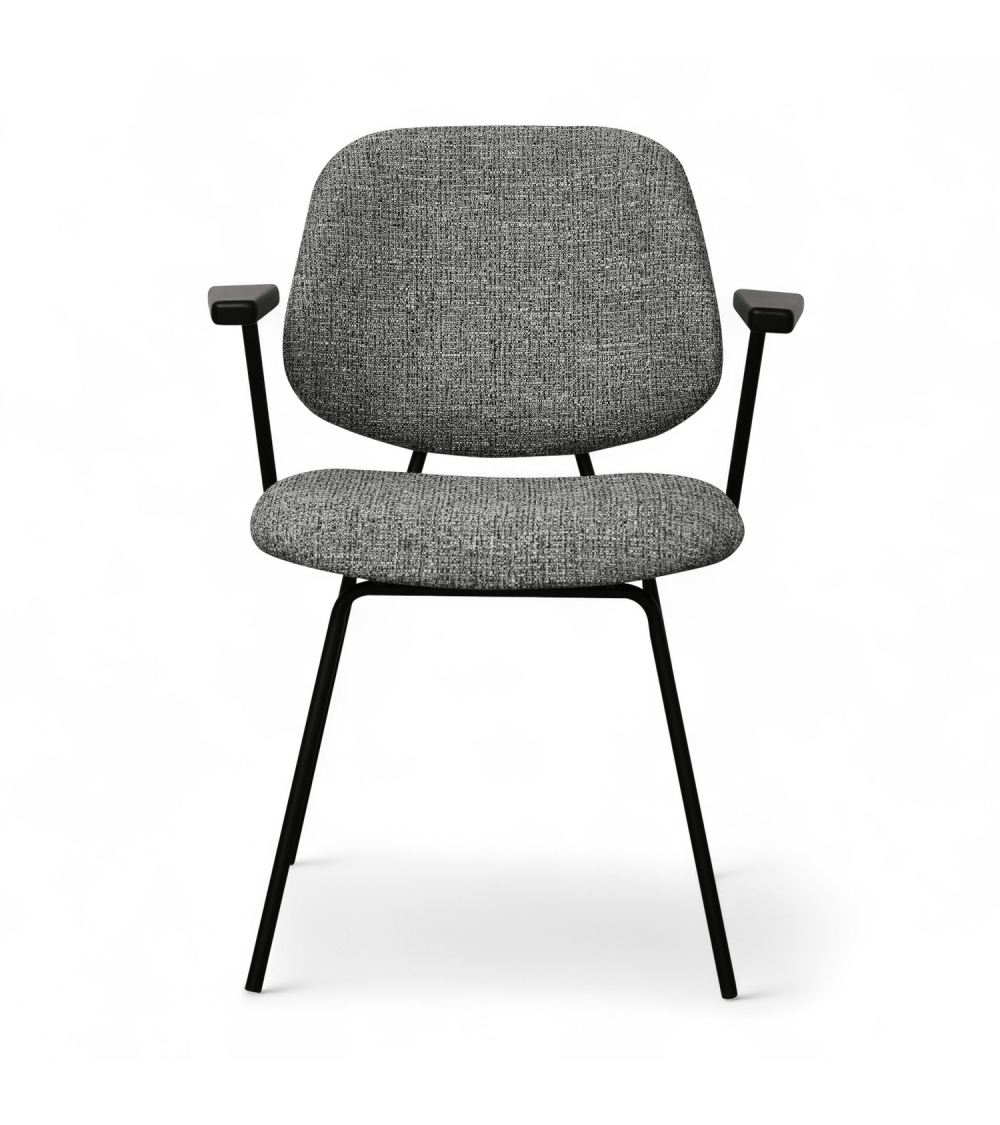 FURNHOUSE - Sofia stóll m. örmum- Grár-  Sérpöntun (5-6 vikur)